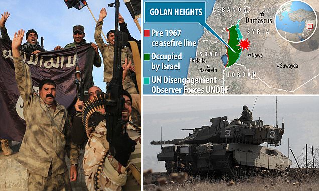 ISIS Akhirnya Serang Israel untuk Pertama Kalinya dari Dataran Tinggi Golan